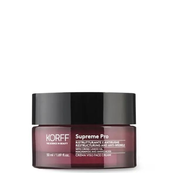 KORFF SUPREME PRO RISTRUTTURANTE ANTIRUGHE CREMA VISO 50 ML