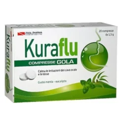 KURAFLU GOLA EUCALIPTO 20 COMPRESSE 1,5 G