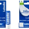 LABELLO CLASSIC CARE STICK 24H IDRATAZIONE FONDENTE SULLE LABBRA 5,5 ML Pack da 2