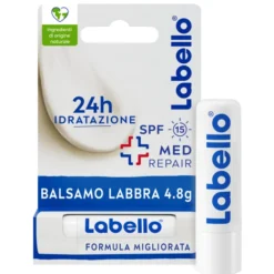 LABELLO MED REPAIR SPF15 24H IDRATAZIONE FONDENTE SULLE LABBRA 5,5 ML