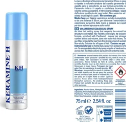Lacca ecologica Keramine H volumizzante con pantenolo, 75ml