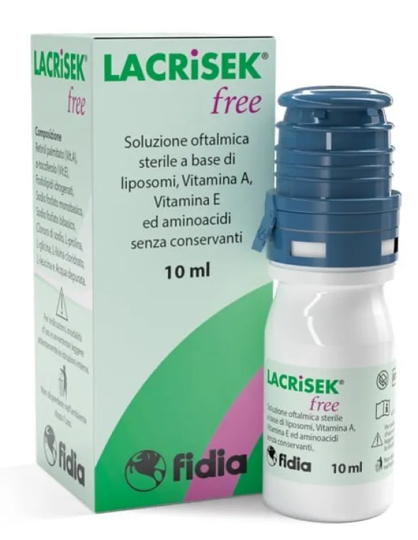 LACRISEK FREE SOLUZIONE OFTALMICA SENZA CONSERVANTI 10 ML
