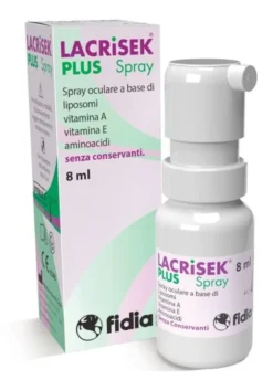 LACRISEK PLUS SPRAY SENZA CONSERVANTI SOLUZIONE OFTALMICA 8 ML