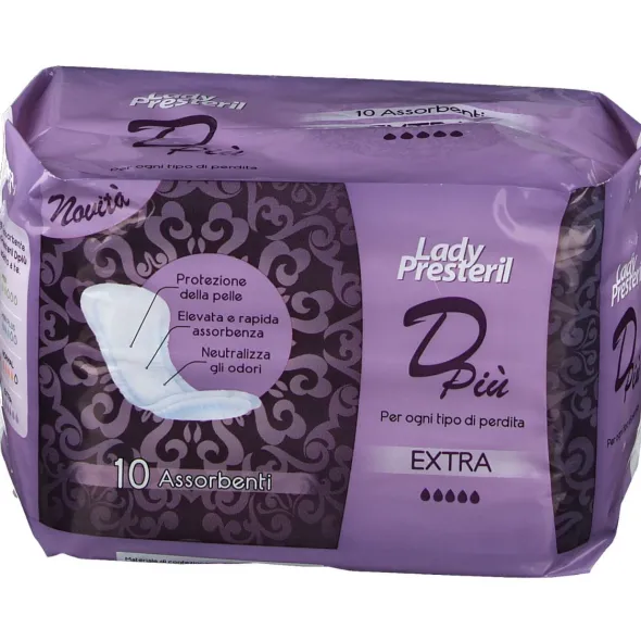 LADY PRESTERIL DPIU'EXTRA 10 PEZZI