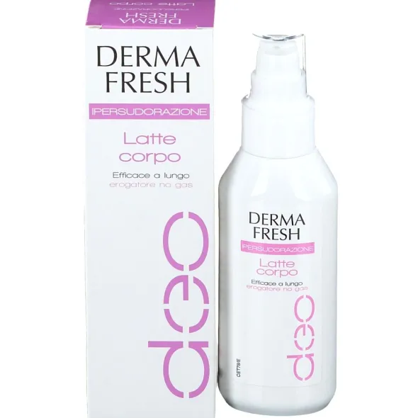 Latte corpo deodorante Dermafresh Ipersudorazione 100ml