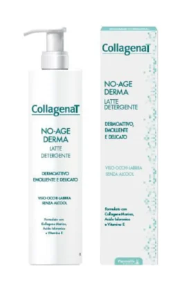 Latte Detergente CollagenaT No-Age Derma viso e occhi