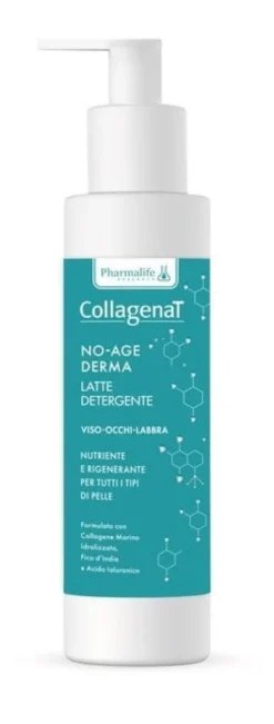 Latte Detergente CollagenaT No-Age Derma viso