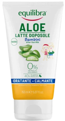 Latte Doposole Bambini Equilibra all'Aloe, 150ml