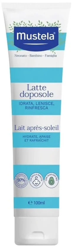 Latte Doposole Mustela idratante e lenitivo, 100ml
