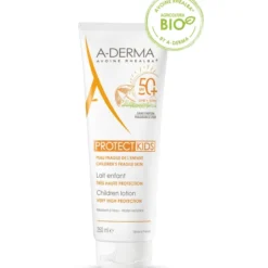 Latte Solare A-Derma Protect Kids SPF50+ bambino