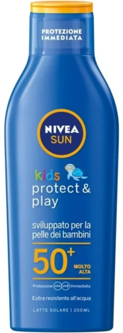 Latte Solare Nivea Sun Bambino Protect&Play SPF50+, 200ml