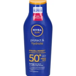 Latte solare Nivea Sun Protect & Hydrate SPF50+, 200ml
