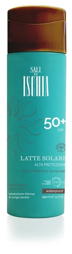 Latte Solare Sali di Ischia SPF50+, protezione alta