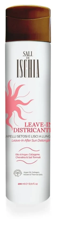 Leave-in districante Sali di Ischia per capelli lisci