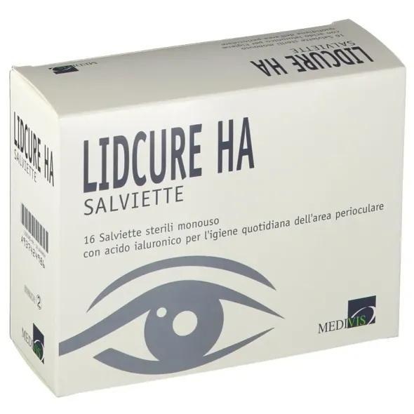 LIDCURE HA SALVIETTINA DETERGENTE EMOLLIENTE LENITIVA 16 BUSTINE