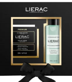 LIERAC SET NATALE PREMIUM CREMA OCCHI 20 ML + STRUCCANTE OCCHI 100 ML 2024