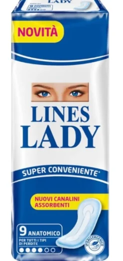 LINES LADY ANATOMICO 9 PEZZI