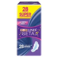 LINES SETA ULTRA NOTTE 28 PEZZI