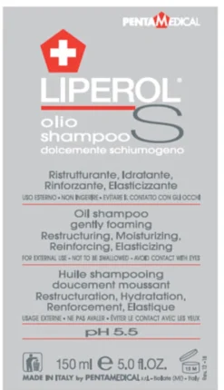 LIPEROL S OLIO SHAMPOO 150 ML