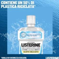 LISTERINE ADVANCED WHITE GUSTO DELICATO 500 ML