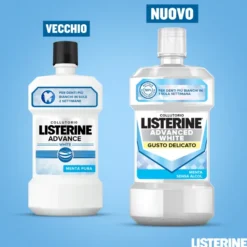 LISTERINE ADVANCED WHITE GUSTO DELICATO 500 ML