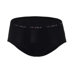 LOVABLE PERIOD PANTIES CULOTTE FLUSSO MEDIO NERO MISURA LARGE