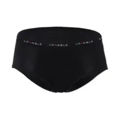 LOVABLE PERIOD PANTIES CULOTTE FLUSSO MEDIO NERO MISURA SMALL