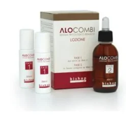 Lozione Alocombi tricologica bifasica, 2 roll-on + flacone 40ml