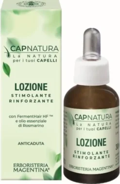 Lozione Anticaduta Capnatura con olio di rosmarino, capelli