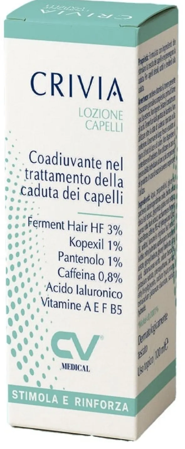 Lozione Crivia anticaduta per capelli deboli, 100ml