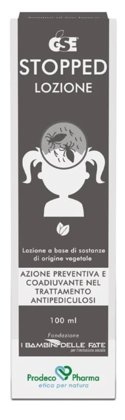 Lozione GSE Stopped per capelli con olio di neem, 100ml