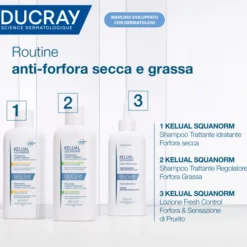 Lozione Kelual Squanorm anti-forfora lenitiva, 200ml