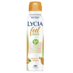 LYCIA DEO GAS FEEL FRESH PESCA E PAPAYA 150 ML