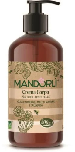 MANDORLI CREMA CORPO PER TUTTI I TIPI DI PELLE 500 ML