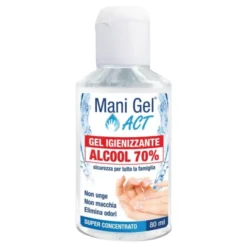 MANI GEL ACT GEL IGIENIZZANTE ALCOOL 70% 80 ML