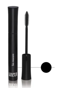 Mascara Bio Volumizzante I Colori di Helan, ciglia piene