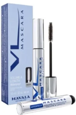 Mascara Waterproof Mavala Brun con cere naturali