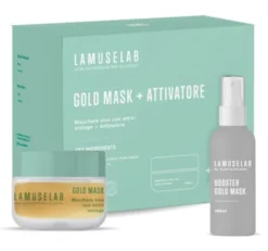 Maschera Antiage LamuseLab viso con booster, 2 pezzi
