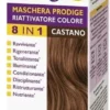 Maschera Biokeratin ravvivante castano per capelli colorati