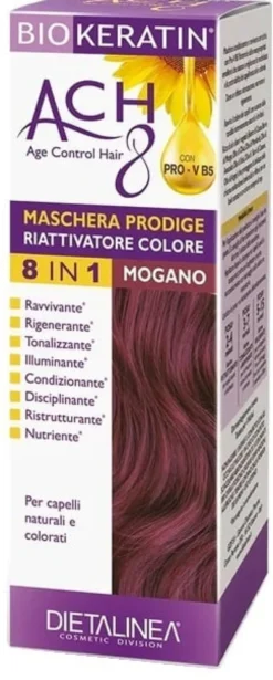 Maschera Biokeratin Riattivante Mogan per capelli colorati
