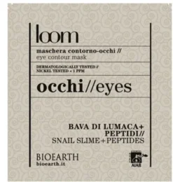 Maschera Contorno Occhi Loom con bava di lumaca, estratto