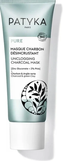 Maschera Dermopurificante Patyka al Carbone e Argilla