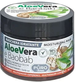 Maschera Puro Aloe-Baobab idratante capelli, 250ml