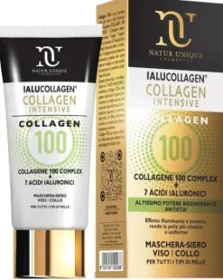 Maschera-siero viso Natur Unique Collagen 100 Ialu