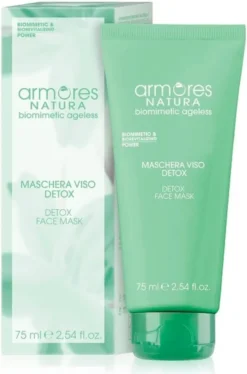 Maschera Viso Detox Armores Natura all'argilla bianca