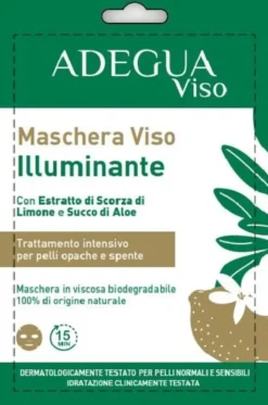 Maschera Viso Illuminante Adegua in tessuto, 45g