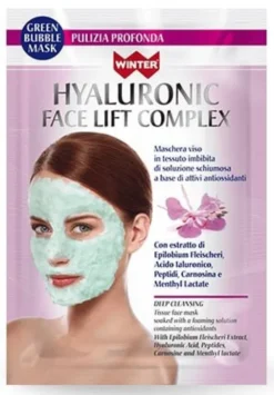 Maschera viso in tessuto Winter Hyaluronic Bubble