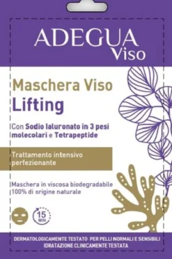 Maschera Viso Lifting Adegua con acido ialuronico, 45g