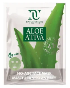 Maschera viso Natur Unique Aloe Attiva idratante