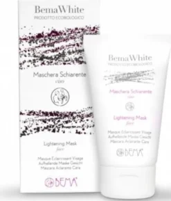 Maschera Viso Schiarente Bema White, effetto uniformante